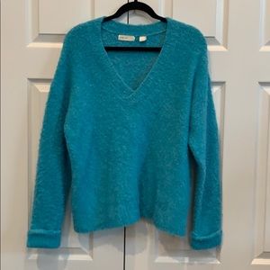 Sleeping On Snow Turquoise Sweater Sz Small BN